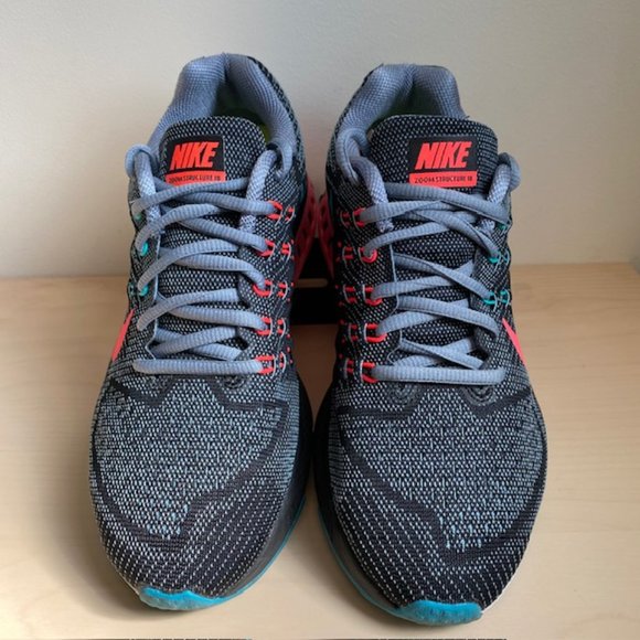 Nike Zoom Structure 18 Running Sneakers Women’s Size 8 - Picture 2 of 13